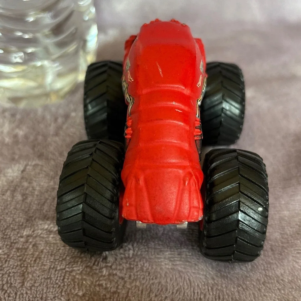 Hot Wheels Monster Jam Crushstation Lobster Monster Truck Red Diecast Toy